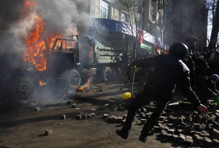 Las imágenes de los enfrentamientos en Ucrania que deberías ver