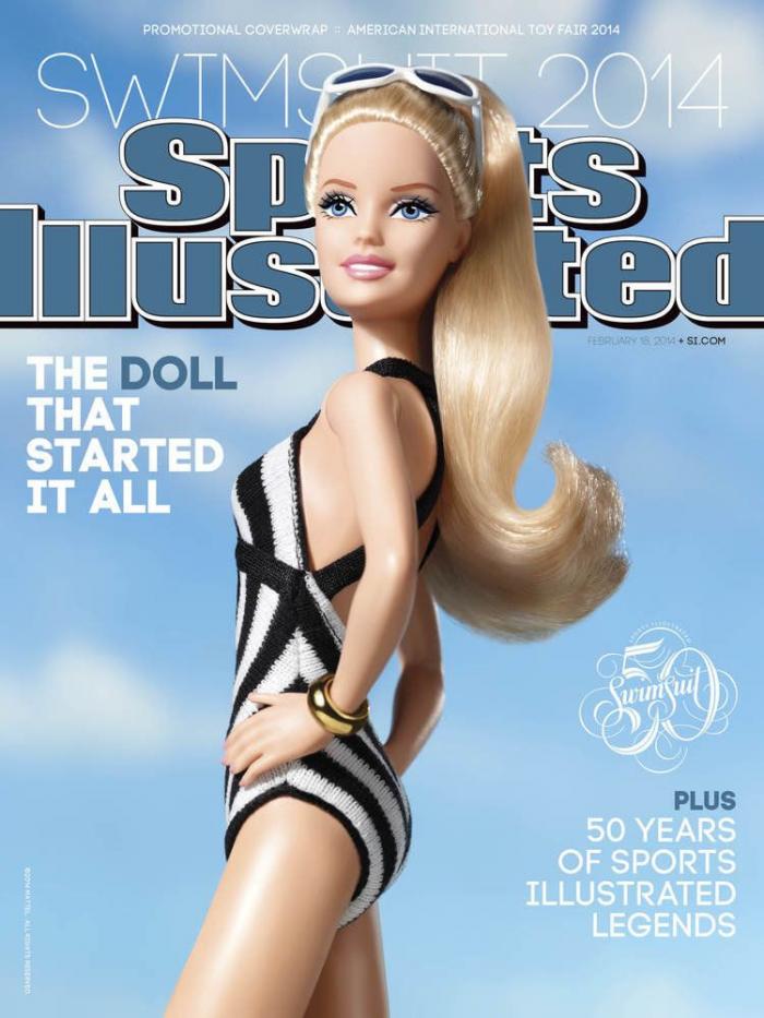 Sports Illustrated especial bañador: Barbie vs supermodelos en la 50 edición (FOTOS)