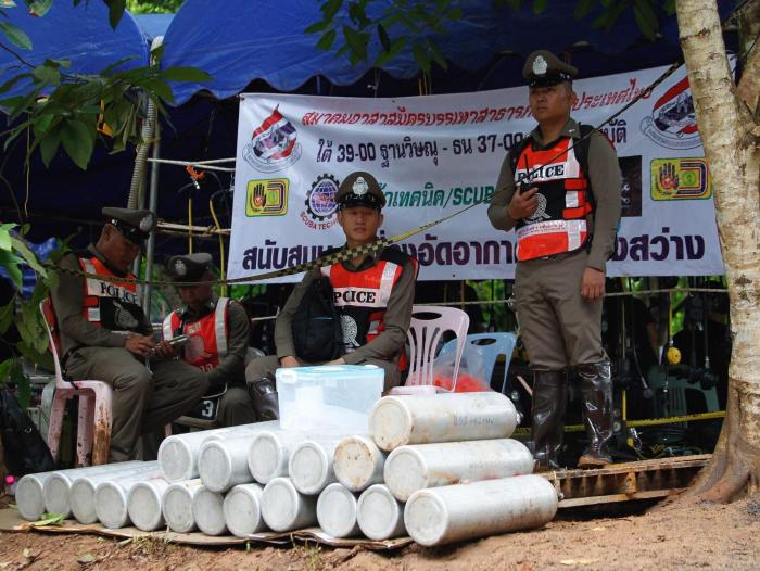 El agónico rescate de los niños desaparecidos en una cueva de Tailandia, en fotos