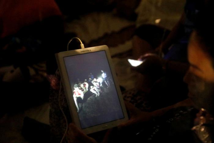 El agónico rescate de los niños desaparecidos en una cueva de Tailandia, en fotos