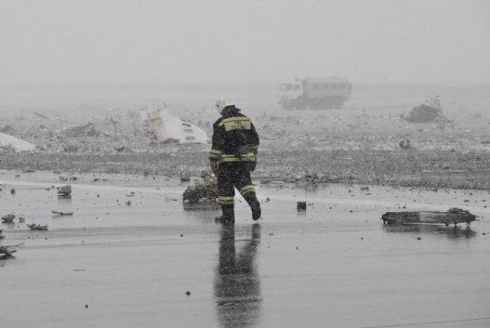 Lo que se sabe por ahora del accidente de avión de Flydubai en Rusia