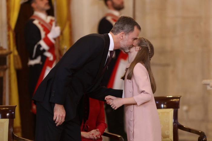 La princesa Leonor recibe el Toisón de Oro: las fotos de la ceremonia