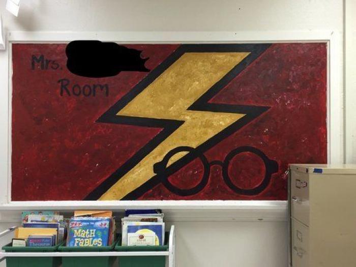Una profesora convierte su clase en un escenario mágico de Harry Potter (FOTOS)