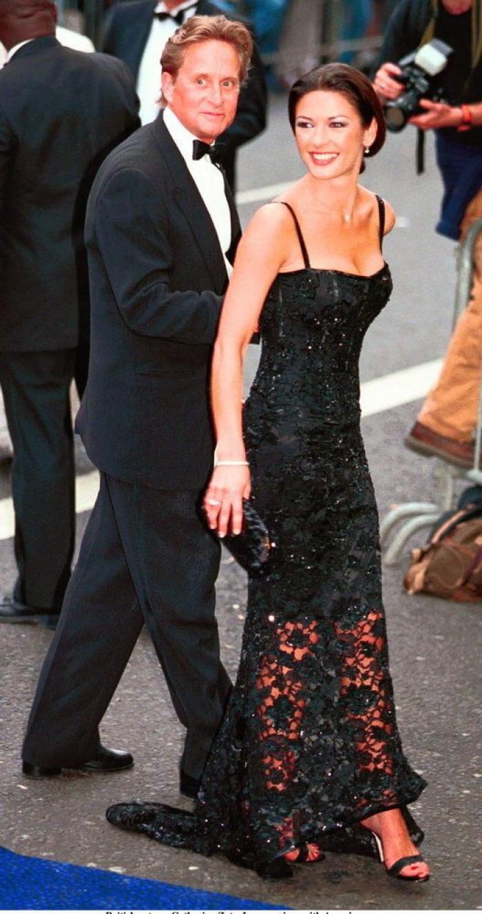 Catherine Zeta-Jones responde a quienes daban por rota su relación con Michael Douglas