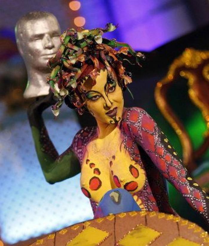Maquillaje corporal con premio: 'La mala educación' gana el certamen de 'body painting' de Las Palmas