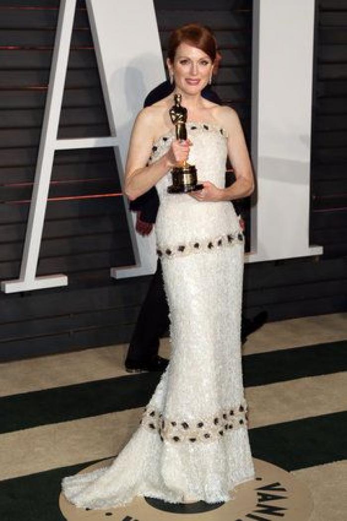 Premios Oscar 2015: los vestidos de la fiesta de 'Vanity Fair' (FOTOS)