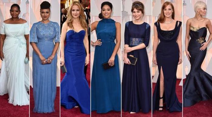 Pantone Oscar 2015: el reparto de colores en la alfombra roja (FOTOS)