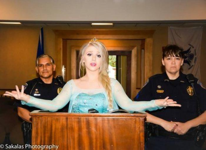Elsa, de 'Frozen', detenida por causar una ola de frío en Carolina del Sur (FOTOS)