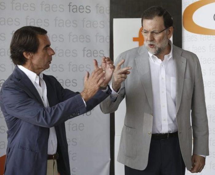El broncón de Aznar al Gobierno por el tema catalán