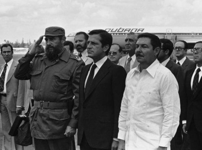 Las fotos de Fidel Castro con los dirigentes españoles