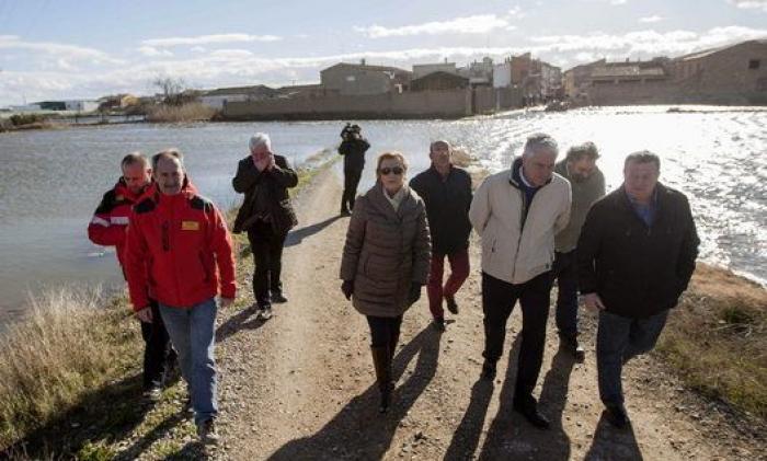 Pérdidas de 50 millones de euros y 45.000 hectáreas inundadas por la crecida del Ebro