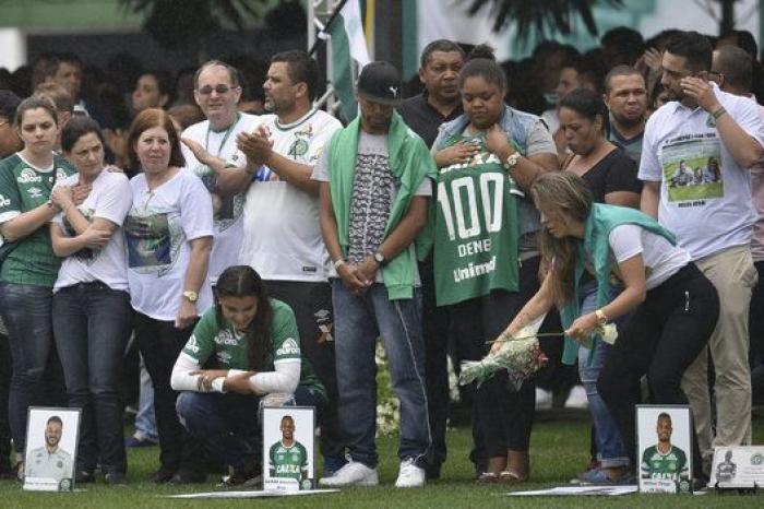 'El campeón volvió', la emotiva despedida en Brasil a las víctimas del accidente