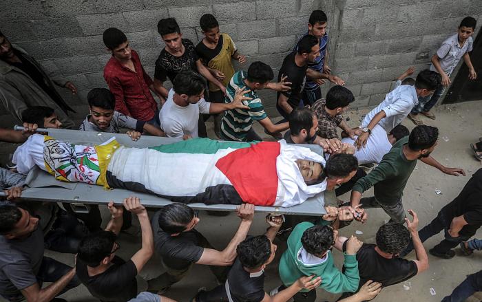 Tres muertos en Gaza en una violenta noche de lanzamiento de cohetes y bombardeos