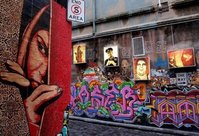 Diego As, el autor del mejor mural del mundo: "Que mire a la muralla de Lugo lo potencia más”