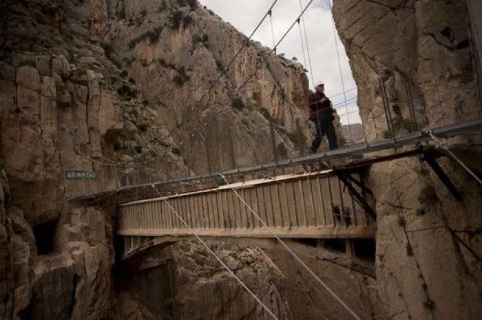 Caminito del Rey: Siente el vértigo de caminar por el sendero más peligroso del mundo (FOTOS)