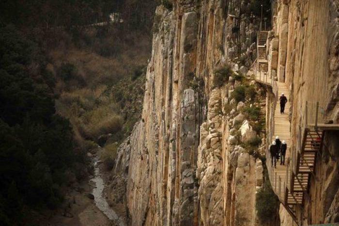 Caminito del rey: así era y así es el sendero más peligroso del mundo (VÍDEOS)