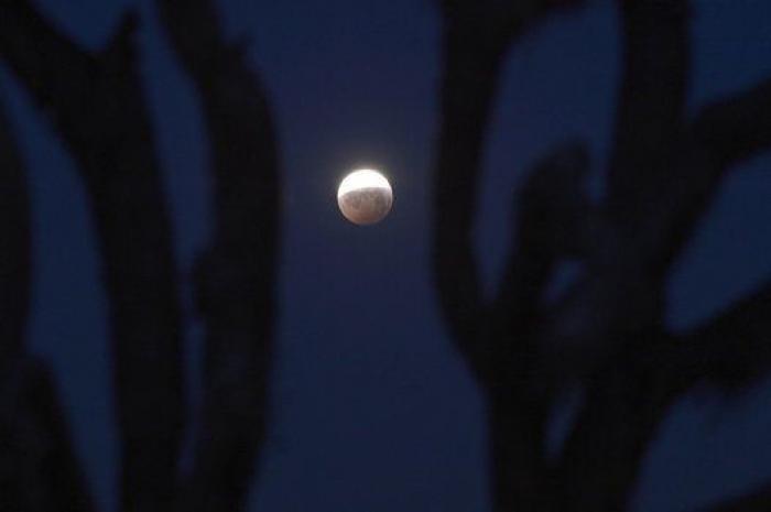 Las impresionantes imágenes de la 'luna de sangre' (FOTOS)
