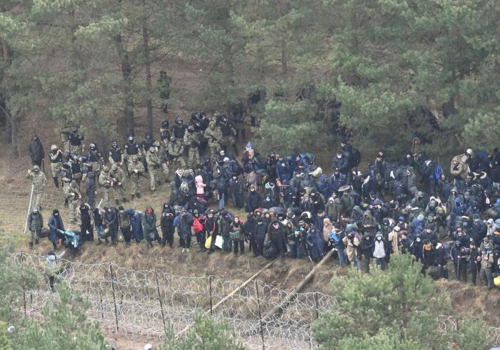 Qué está pasando en la frontera entre Polonia y Bielorrusia