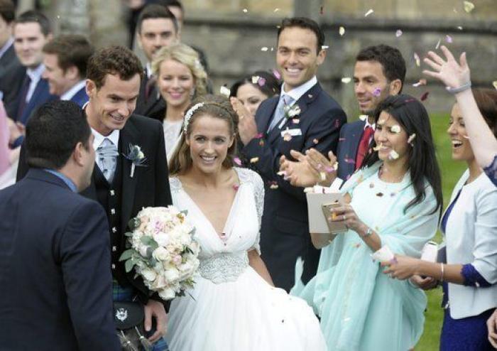 La boda escocesa de Andy Murray (FOTOS)