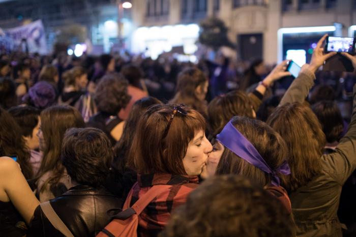 La marcha de las mujeres de Madrid, en FOTOS