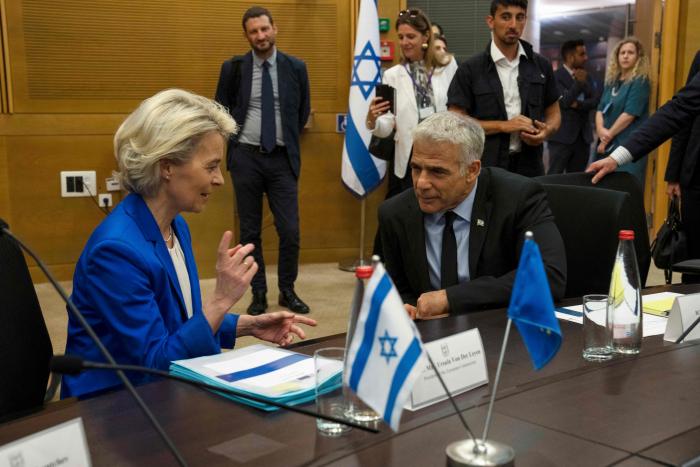 Von der Leyen impulsa la exportación de gas israelí a la UE en su visita a la región