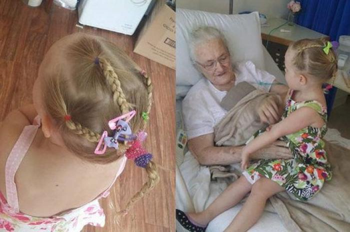 El padre que aprendió a hacer peinados a su hija ha sido toda una inspiración para muchos otros (FOTOS)