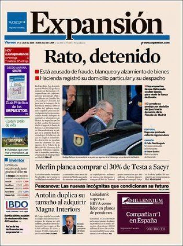 La Audiencia Nacional confirma que Rato se sentará en el banquillo por Bankia