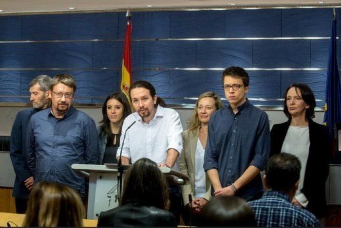 Bescansa y Álvarez, los encargados de Podemos de negociar el programa con IU
