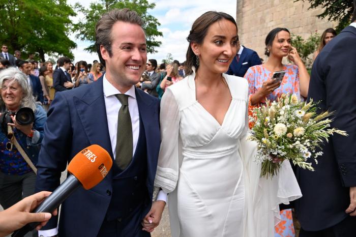 "Tiene que ser de coña": Muchos no dan crédito a lo que se vio en la boda de Lucía Pombo