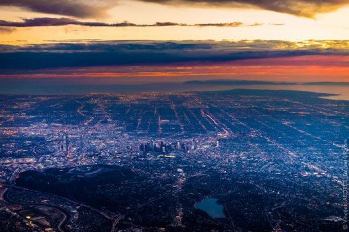 Las vistas más impresionantes de Los Ángeles: así se ve a 3.000 metros de altitud