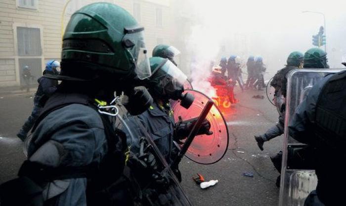 Las tremendas fotos de las protestas contra la Expo de Milán