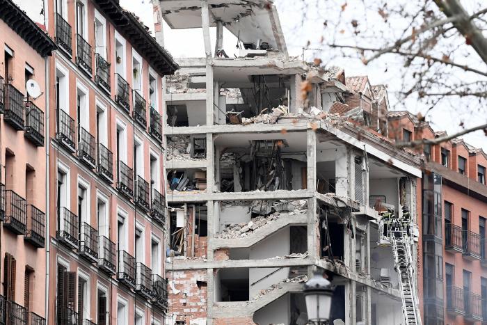 Tres calderas del edificio que explotó en Madrid no estaban inscritas en el registro