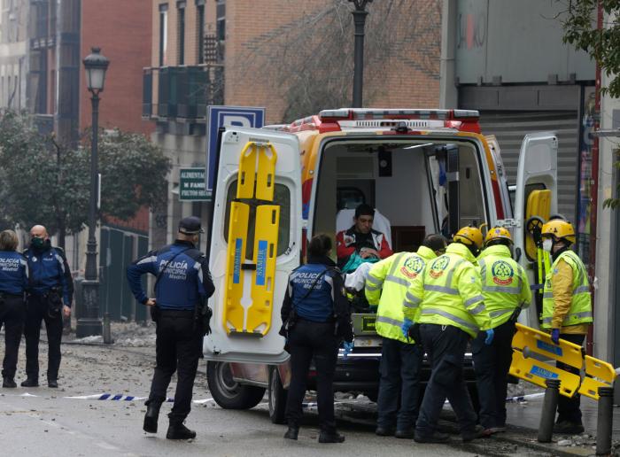Dos fuertes explosiones en el centro de Madrid provocan al menos cuatro muertos y 11 heridos