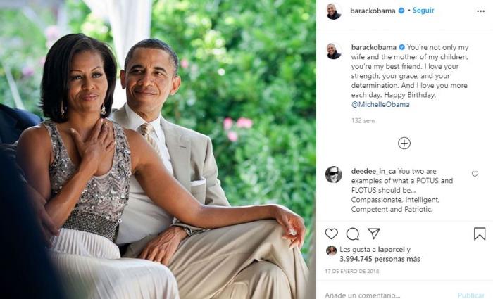 ¿Son los Obama la pareja más empalagosa? Todas las veces que Michelle y Barack se declararon su amor