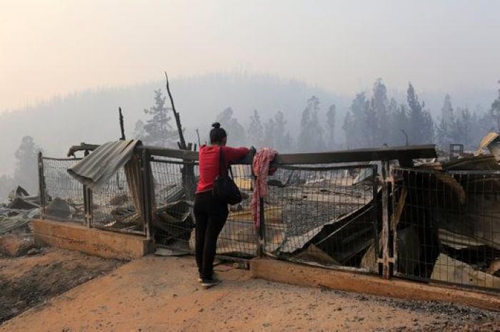 Las dolorosas imágenes que dejan los incendios de Chile