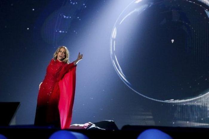 Edurne pasa su primer ensayo general en Eurovisión