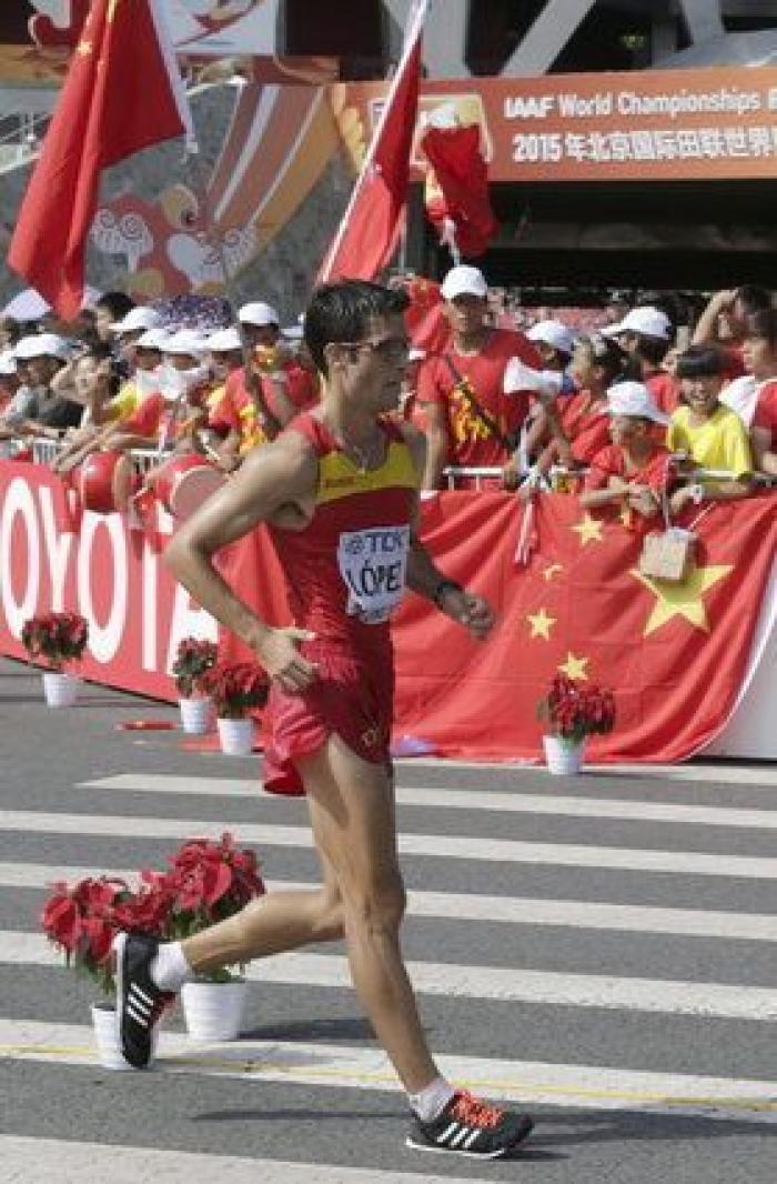 Día de celebración en el deporte español: oro para Miguel Ángel López y plata para Raquel González, en los 35 kilómetros marcha
