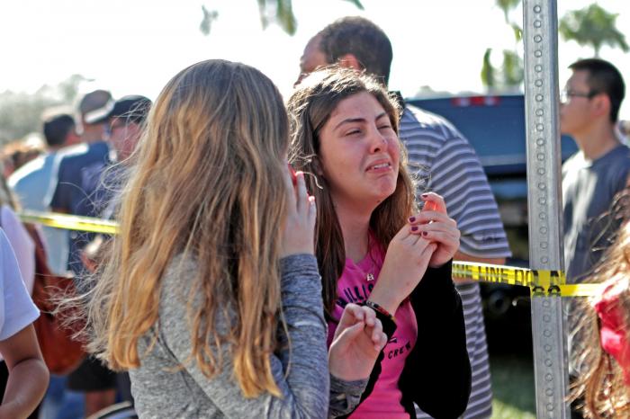 Las imágenes de la matanza en el instituto de Florida