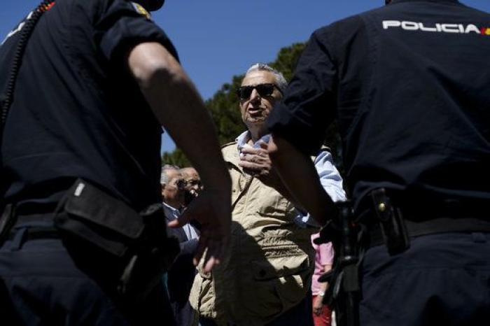 Un redactor del Huffington Post, agredido en la protesta anti Podemos