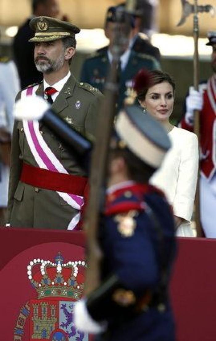 Los Reyes se estrenan en el Día de las Fuerzas Armadas (FOTOS)