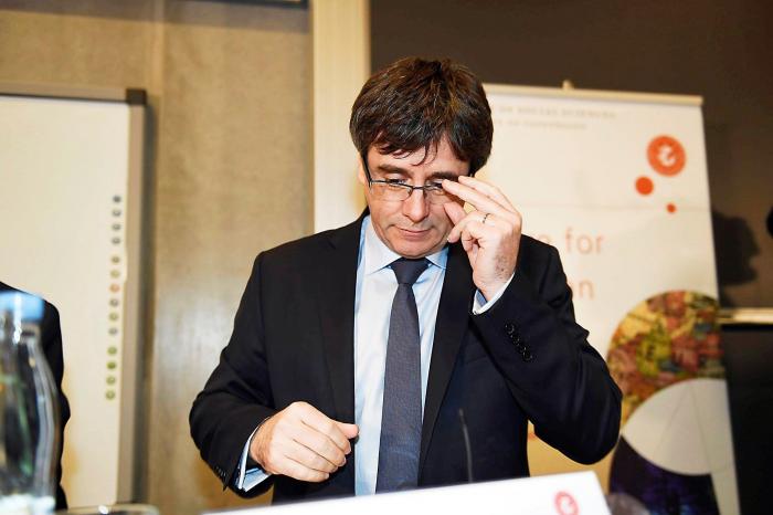 Puigdemont defiende el independentismo catalán en Dinamarca y evita la extradición