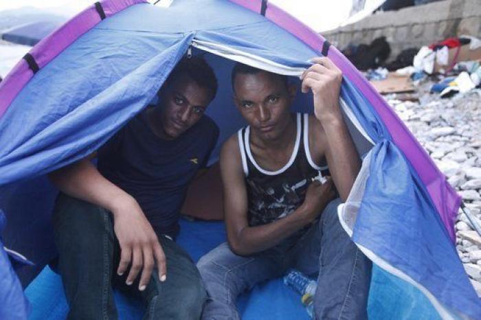 Centenares de migrantes, atrapados en la frontera entre Italia y Francia