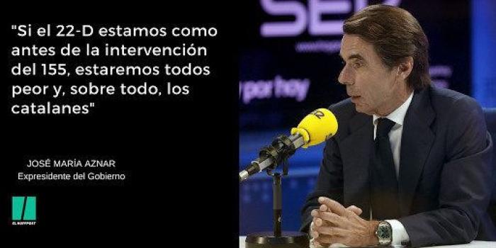 La entrevista a Jose María Aznar en 9 frases