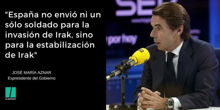Aznar revela qué votaría en la moción de censura de Vox: "No tengo la menor duda al respecto"