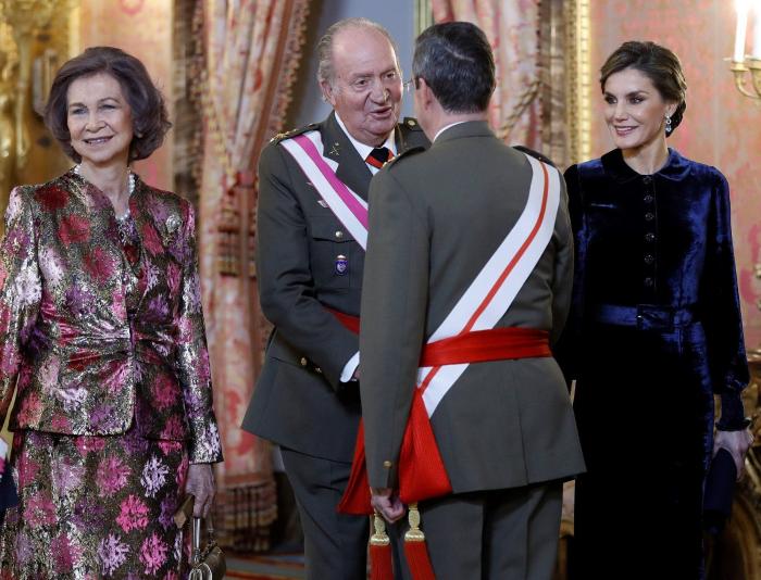 El 'look' de la reina Letizia en la Pascua Militar