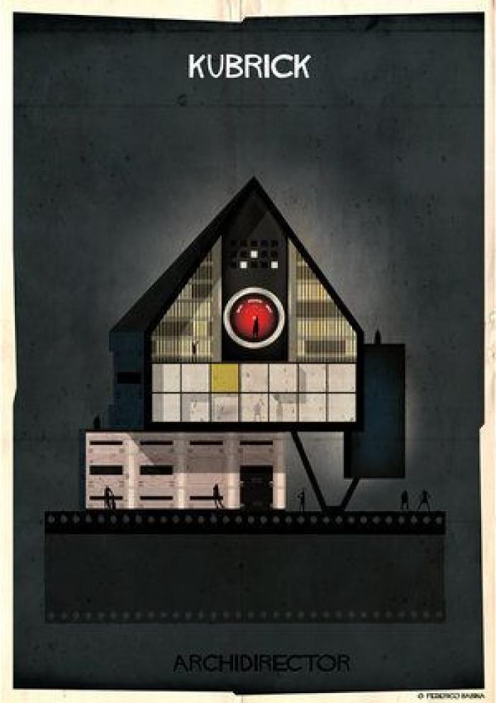 Mira cómo sería una casa diseñada por Tim Burton o Alfred Hitchcock