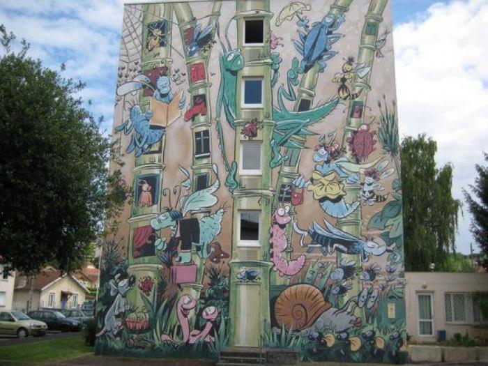 Angoulême, la ciudad en la que el cómic y el 'street art' se fusionan (FOTOS)