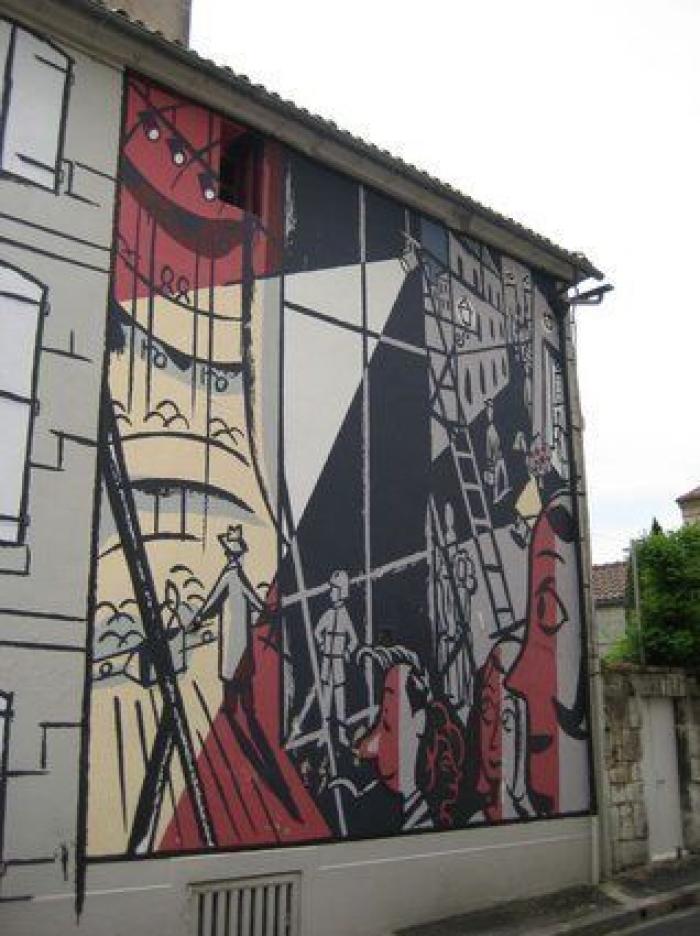 Angoulême, la ciudad en la que el cómic y el 'street art' se fusionan (FOTOS)