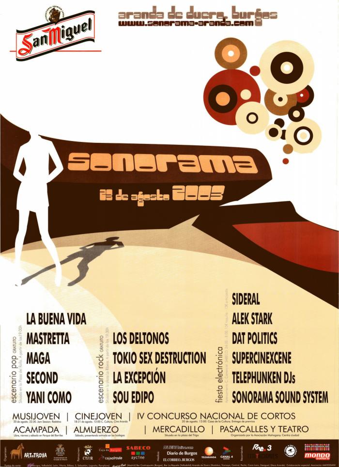 Sonorama: 20 años, 20 carteles y 20 artistas