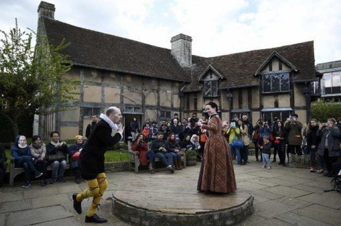 Reino Unido festeja con numerosos actos los 400 años de la muerte de Shakespeare